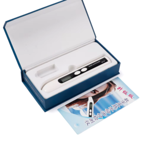 LCD Display Skin Analyzer Skin Moisture Tester Skin Oil Test Meter Facial Skin Moisture&Oil Content Analyzer for Forehead Cheek