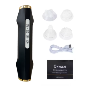 a76a762570807d6f4a7cf231b7225ee3.png 2025 New Design - Portable CO2 Oxygen Bubble Pen Rechargeable Exfoliate Device Handheld Facial Clean Machine SPA Beauty Capsules