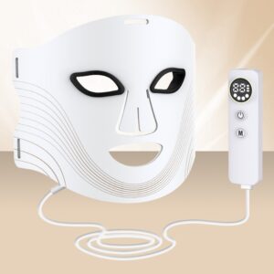 Silicone Facial Mask Machine - Utilizes 7-Color Photon Technology for Skin Rejuvenation and Wrinkle Reduction.