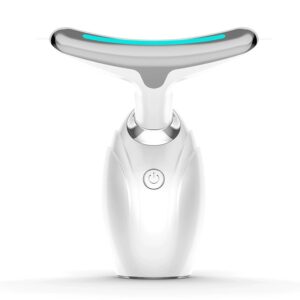 Neck and Face Lifting LED Therapy Device - All-Skin Types, Rechargeable and Portable.